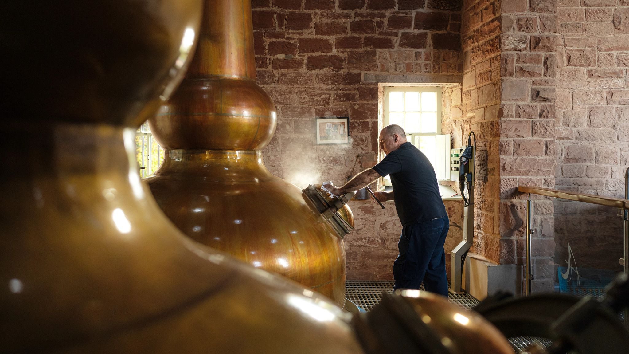 Annandale Distillery in Galloway, Scotland