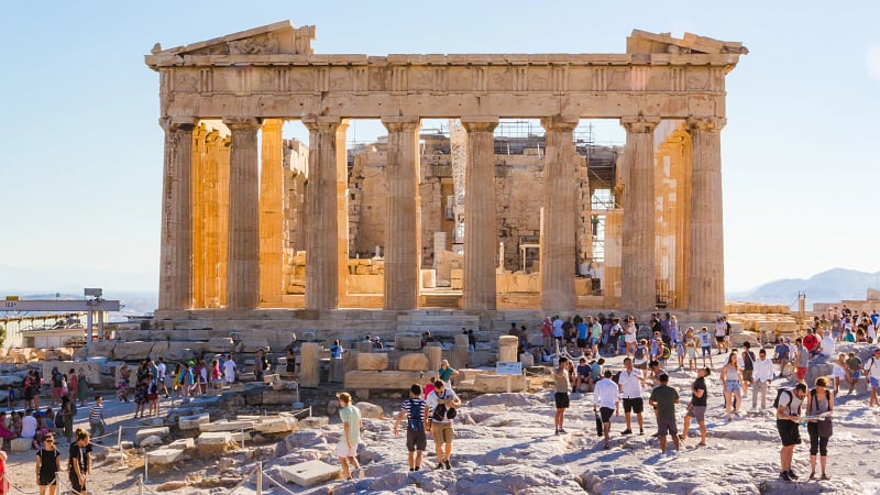 Greece Acropolis GettyImages-1614129676