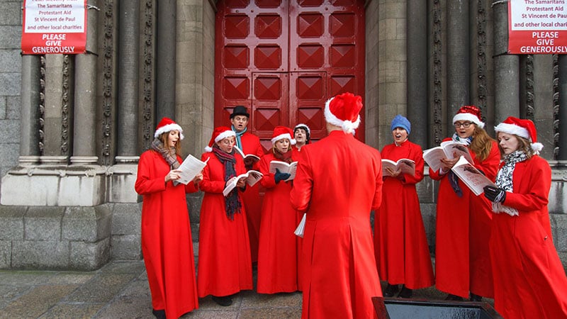 Caroling in Galway