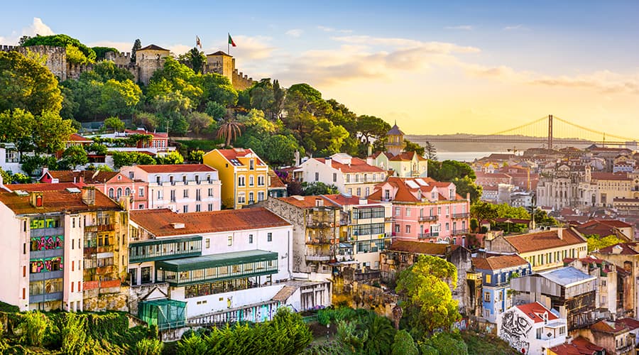 Lisbon, Portugal Skyline