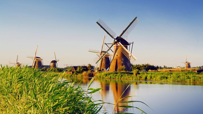 Windmills of Kinderdijk