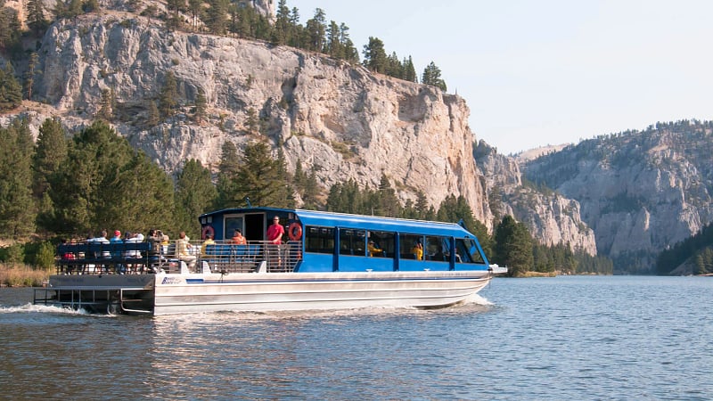 Gates of the Mountains Boat Cruise Montana US