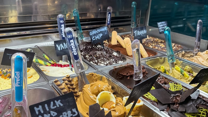 Palermo Sicily gelato