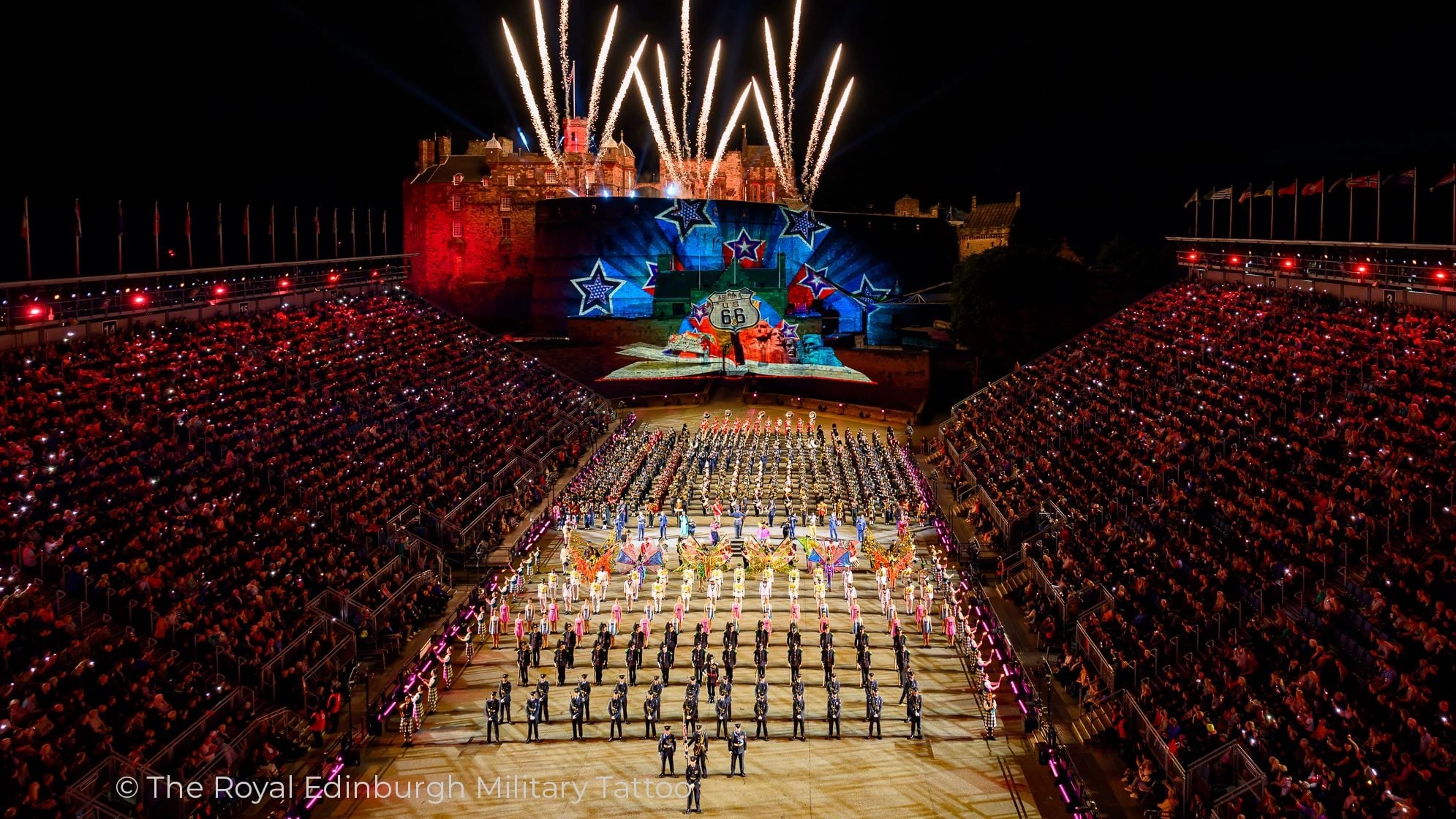 a performance at The Royal Edinburgh Military Tattoo