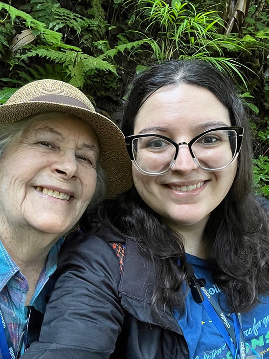 Grandma and Granddaughter