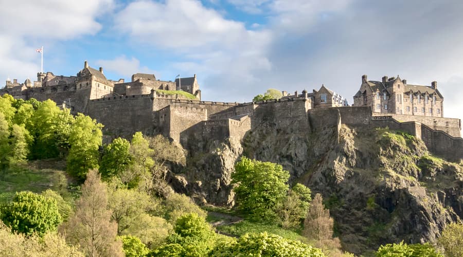 Edinburgh castle Scotland
