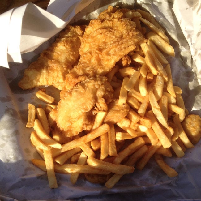 fishandchips-at-the-beach