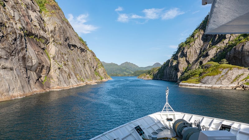 Hurtigruten Midnatsol Norway at Sea
