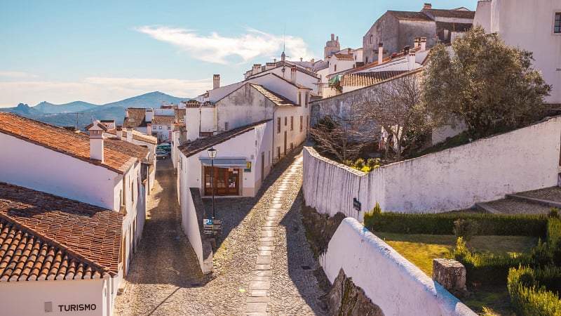 Medieval Village Marvao in Alentejo Portugal