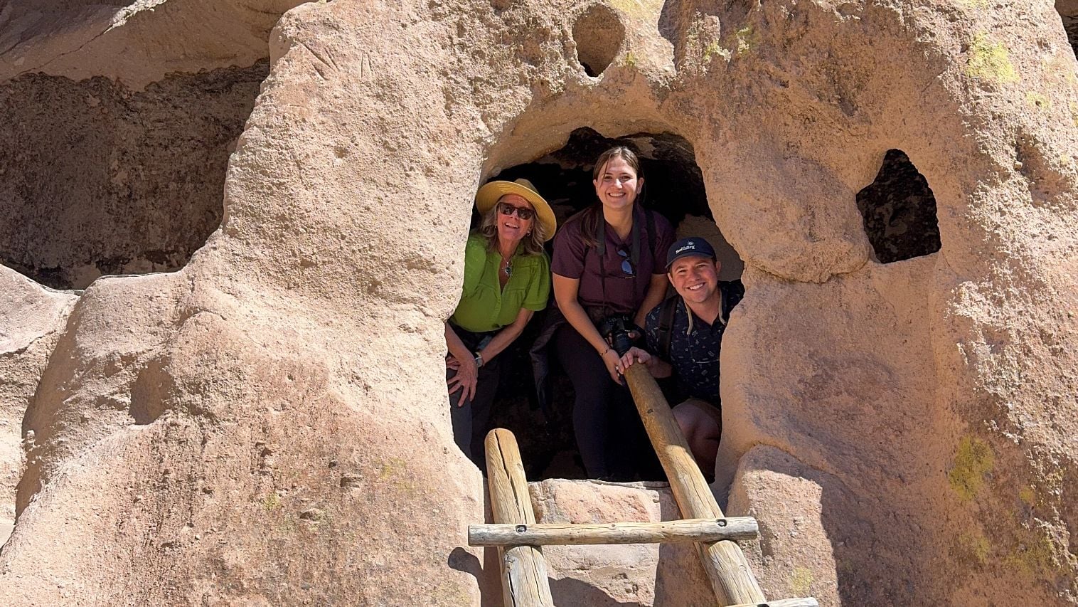 Interior of Cave Dwelling at Bandelier National Monument