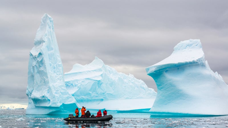 Antarctica Icebergs
