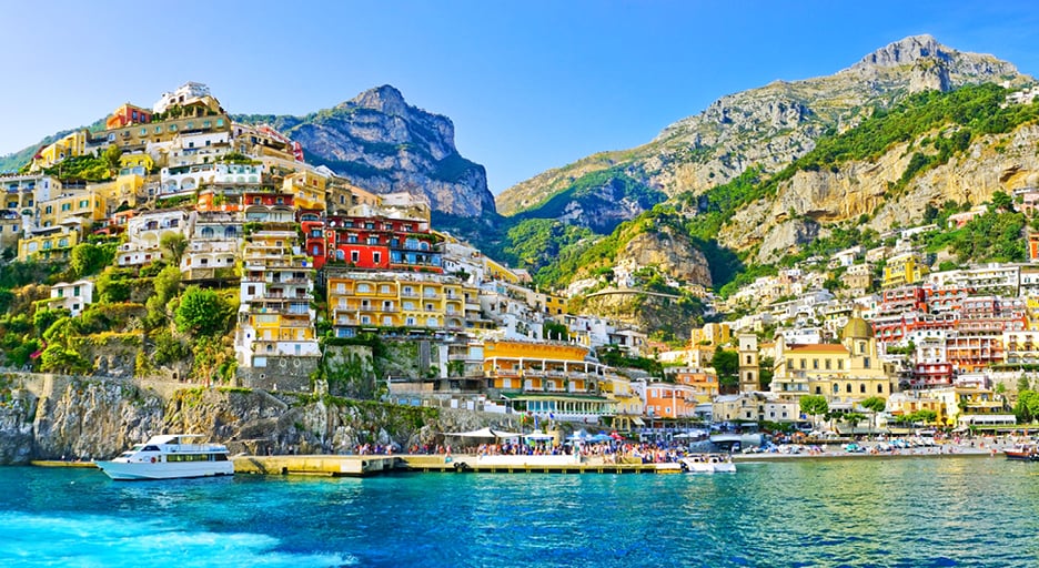 Ferry to the Amalfi coast