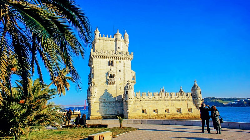Tower of Belem in Lisbon, Portugal