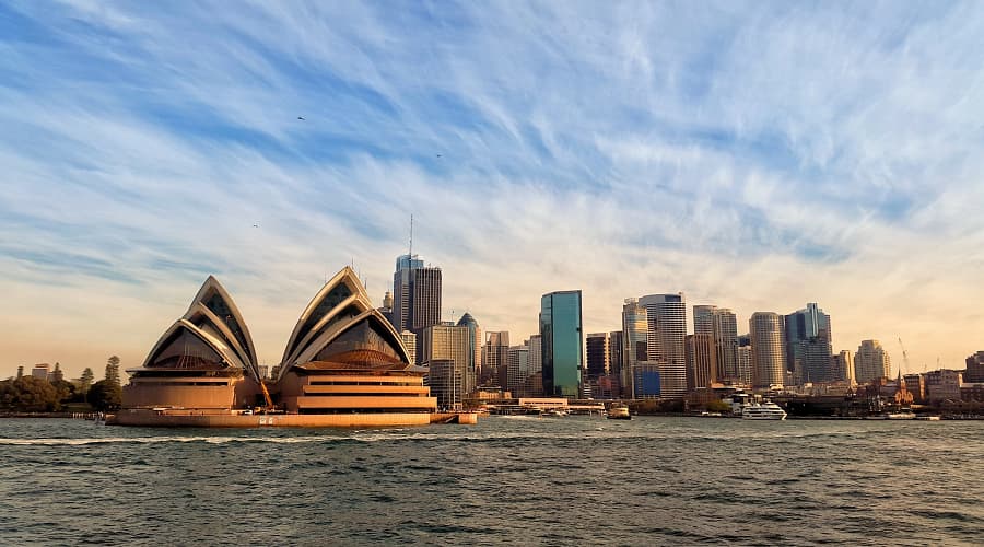 Sydney Opera House, located in Sydney, Australia.